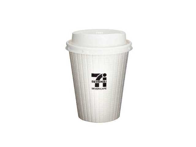 セブンイレブンのセブンカフェ ホットコーヒーＲ。税込価格：140円、カロリー：7kcal、たんぱく質：0.4g、脂質：0g、炭水化物：1.3g、糖質：1g、食物繊維：0.3g、食塩相当量：0g。アレルギー：なし。