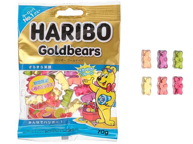 ハリボー ゴールドベア さわやかフルーツ セブンイレブン 商品画像