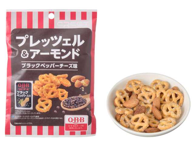 クリート プレッツェル＆アーモンド ブラックペッパーチーズ味 セブンイレブン 商品画像