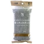 セブンイレブンの７ＰＬキッチンスポンジ ネットタイプ １個を比較する。税込価格：185円。