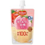 デルモンテ ピュレフルーツ 白桃ミックス セブンイレブン 商品画像