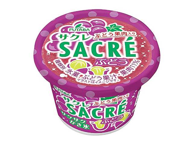 フタバ食品 サクレぶどう セブンイレブン 商品画像