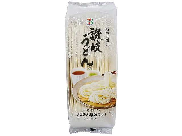 セブンイレブン ７プレミアム 包丁切り讃岐うどん
