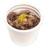 セブンイレブンの生姜香る 中身汁を比較する。税込価格：376円、カロリー：78kcal、1円あたりカロリー：0.21kcal/円、たんぱく質：8.5g、1円あたりたんぱく質：0.02g/円、脂質：2.8g、炭水化物：6.2g、糖質：3.4g、食物繊維：2.8g、食塩相当量：3.6g。歯ごたえのある中身（豚のモツ）をかつおだしで食べていただく、沖縄の郷土料理です。アレルギー：小麦。