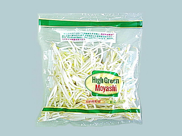 セブンイレブンのオシキリグリ－ンもやし ２００Ｇ。税込価格：45円。