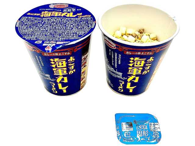 魚藍亭監修 よこすか海軍カレーラーメン セブンイレブン 商品画像