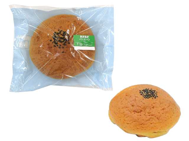 セブンイレブンの群馬限定 バンズパンを比較する。税込価格：127円、カロリー：324kcal、1円あたりカロリー：2.54kcal/円、たんぱく質：5.8g、1円あたりたんぱく質：0.05g/円、脂質：10.7g、炭水化物：51.8g、糖質：50.3g、食物繊維：1.5g、食塩相当量：0.5g。ふんわりとした食感の生地に、ビスケット生地を乗せた菓子パンです。アレルギー：卵、乳、小麦。