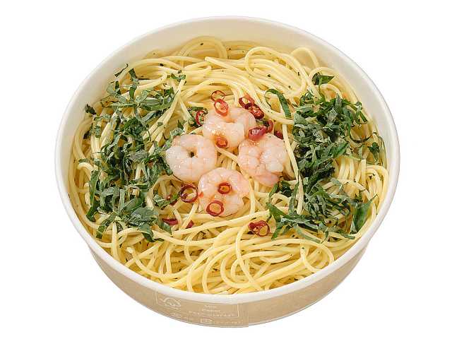 セブンイレブンの海老と大葉のペペロンチーノの商品画像