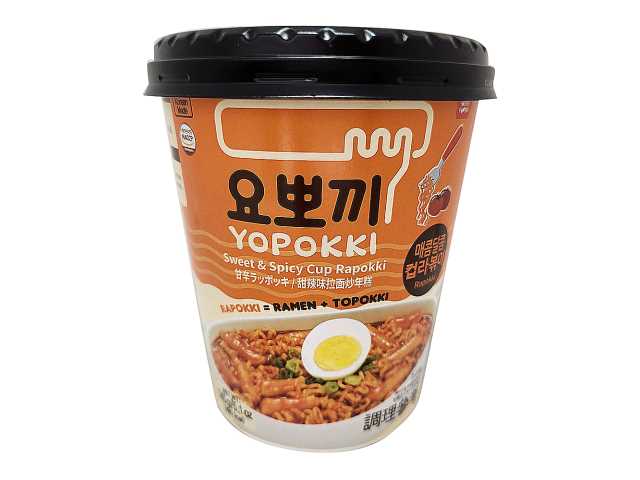 セブンイレブンのレンジで即席 ヨッポギ ラッポッキ 甘辛味の商品画像