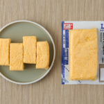 ローソンの切れてるだし巻玉子。税込価格：181円、カロリー：139kcal、たんぱく質：9.7g、脂質：9.1g、炭水化物：4.5g、糖質：4.4g、食物繊維：0.1g、食塩相当量：1.8g。