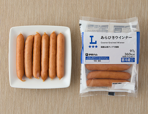 ローソン あらびきウインナー