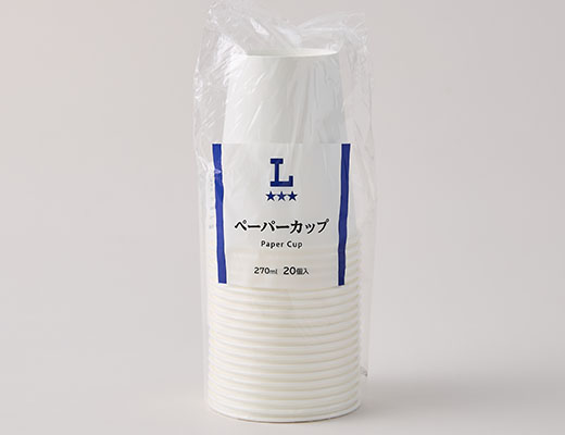 ローソンのペーパーカップ。税込価格：328円。