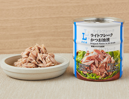 ローソン ライトフレークかつお油漬