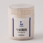 ローソンのつま楊枝を比較する。税込価格：167円。