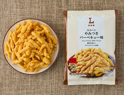ローソンのスコーン やみつきバーベキュー味を比較する。税込価格：138円、カロリー：425kcal、1円あたりカロリー：3.08kcal/円、たんぱく質：4g、1円あたりたんぱく質：0.03g/円、脂質：27g、炭水化物：42.1g、糖質：41.1g、食物繊維：1g、食塩相当量：1.1g。