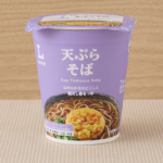 ローソンの天ぷらそばを比較する。税込価格：168円、カロリー：360kcal、1円あたりカロリー：2.14kcal/円、たんぱく質：7.5g、1円あたりたんぱく質：0.04g/円、脂質：19g、炭水化物：41g、糖質：38.6g、食物繊維：2.4g、食塩相当量：4.1g。