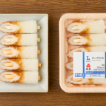 ローソンのチーズちくわを比較する。税込価格：248円、カロリー：105kcal、1円あたりカロリー：0.42kcal/円、たんぱく質：9.4g、1円あたりたんぱく質：0.04g/円、脂質：3.2g、炭水化物：9.8g、糖質：9.6g、食物繊維：0.2g、食塩相当量：2.1g。