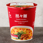 ローソンの担々麺を比較する。税込価格：168円、カロリー：360kcal、1円あたりカロリー：2.14kcal/円、たんぱく質：8.3g、1円あたりたんぱく質：0.05g/円、脂質：15.7g、炭水化物：47.5g、糖質：45.3g、食物繊維：2.2g、食塩相当量：4.2g。