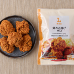 ローソンの鶏から揚げ(辛口)を比較する。税込価格：333円、カロリー：453kcal、1円あたりカロリー：1.36kcal/円、たんぱく質：27.7g、1円あたりたんぱく質：0.08g/円、脂質：27g、炭水化物：25.8g、糖質：24g、食物繊維：1.8g、食塩相当量：2.5g。