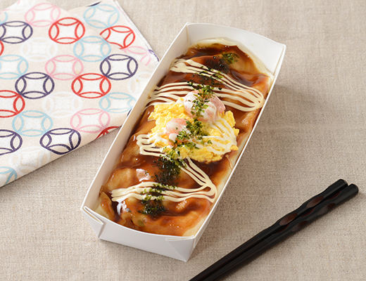 ローソンの1/2日分の野菜が摂れる エビマヨと玉子のキャベツ包み焼の商品画像