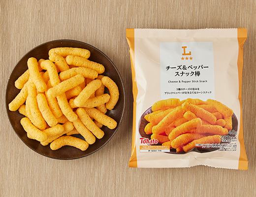 ローソン チーズ＆ペッパー スナック棒