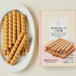 ローソンのサクサククレープ いちご味を比較する。税込価格：118円、カロリー：354kcal、1円あたりカロリー：3.00kcal/円、たんぱく質：3.6g、1円あたりたんぱく質：0.03g/円、脂質：15.3g、炭水化物：51.2g、糖質：50.1g、食物繊維：1.1g、食塩相当量：0g。