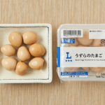 ローソンのうずらのたまご。税込価格：322円、カロリー：145kcal、たんぱく質：10g、脂質：11.5g、炭水化物：0.7g、糖質：0.2g、食物繊維：0.5g、食塩相当量：1.4g。