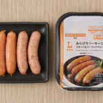 ローソンのあらびきソーセージ スモーク＆ガーリックペッパー。税込価格：322円。