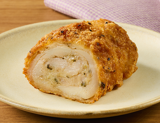 ローソンのまんまる鶏 梅しそ。税込価格：259円、カロリー：183kcal、たんぱく質：13.7g、脂質：9.7g、炭水化物：10.4g、糖質：9.8g、食物繊維：0.6g、食塩相当量：2g。
