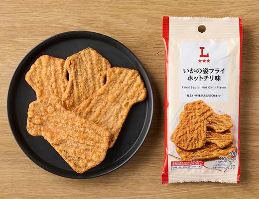 ローソン いかの姿フライ ホットチリ味
