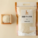 ローソンの国産ブレンド米を比較する。税込価格：1,750円。