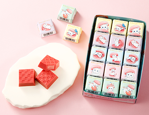 チロルチョコ ダロワイヨ あまおうニャカロン ローソン 「ダロワイヨ」人気商品が「チロルチョコ」になりました。
