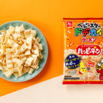 おやつカンパニー　ベビースタードデカイラーメン　ハッピーターン味 ローソン ハッピーターンとドデカイラーメンの夢のコラボレーションが実現。