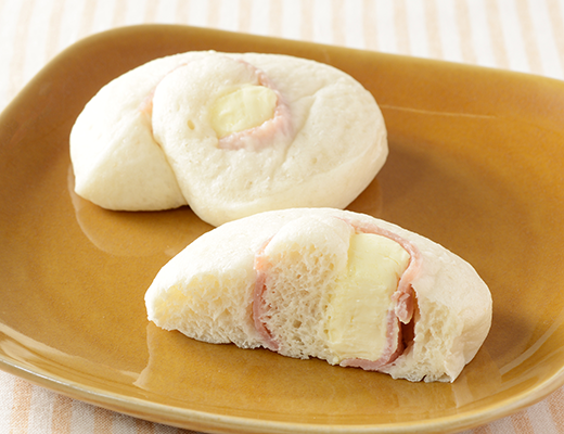 ローソン NL ブランのハム＆チーズパン 2個入