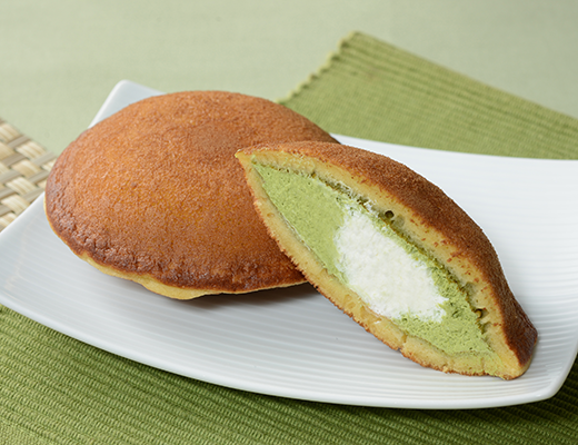 ローソン Uchi Café×森半 どらもっち 抹茶ミルク