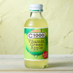 ハウスウェルネスフーズ　C1000　ビタミングリーンアップル ローソン ビタミンレモンシリーズからローソン限定でグリーンアップル味を発売。酸っぱいのが苦手な方にもおすすめ。