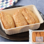ローソンのいなり 3個入。税込価格：324円、カロリー：299kcal、たんぱく質：9.6g、脂質：7.3g、炭水化物：49.3g、糖質：48.1g、食物繊維：1.2g、食塩相当量：2.1g。
