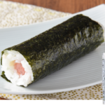 ローソンの手巻寿司 ねぎとろ。税込価格：279円、カロリー：173kcal、たんぱく質：5.7g、脂質：2.5g、炭水化物：32.6g、糖質：31.2g、食物繊維：1.4g、食塩相当量：1.9g。