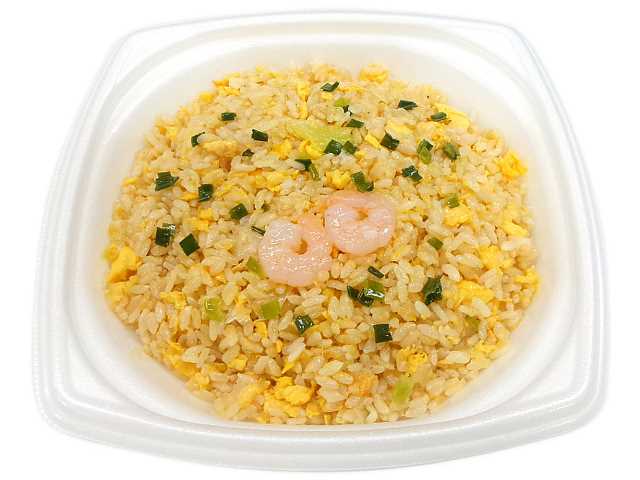 セブンイレブン ねぎ油香るレタスと海老の炒飯