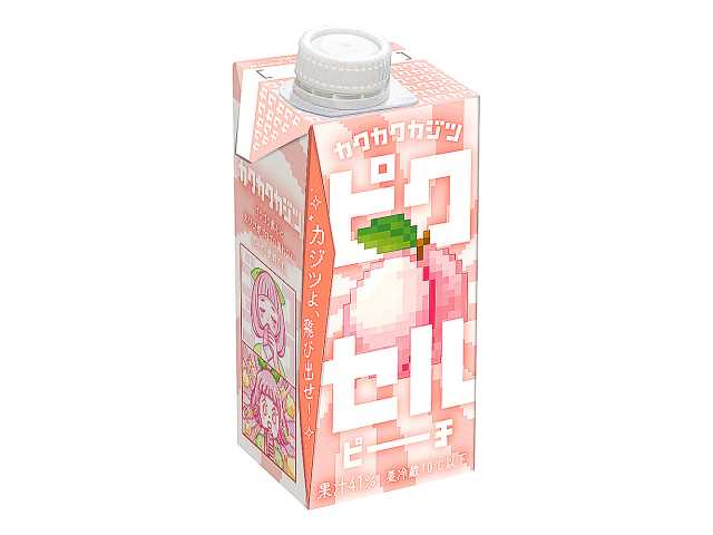 セブンイレブン 協同乳業 カクカクカジツ ピクセルピーチ ２５０ｇ