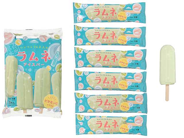 セブンイレブン シャトレーゼ ラムネアイスバー マルチ