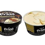 セブンイレブンのＯｒｉｏｎチーズアイスＷチーズの島胡椒仕立てを比較する。税込価格：238円。アレルギー：卵、乳、小麦。