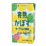 セブンイレブンのらくのうｌｌ完熟かぼす２５０を比較する。税込価格：108円。アレルギー：乳。