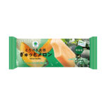 ファミリーマートのとろける食感ぎゅっとメロンを比較する。税込価格：258円。ジューシーで濃厚な甘みが特徴の北海道産メロン果汁を21%使用したアイスバーです。メロン果汁は夕張メロンと富良野メロンの果汁を使用しております。濃厚なメロン果汁層と、とろける食感のジェラート層の2層仕立てです。