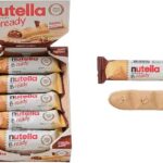 セブンイレブンのフェレロ ヌテラ ビーレディ １本を比較する。税込価格：151円。アレルギー：乳、小麦。