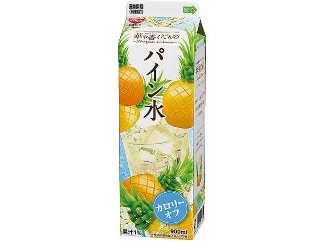 セブンイレブン 日清ヨーク 華や香くだもの パイン水 ９００ｍｌ