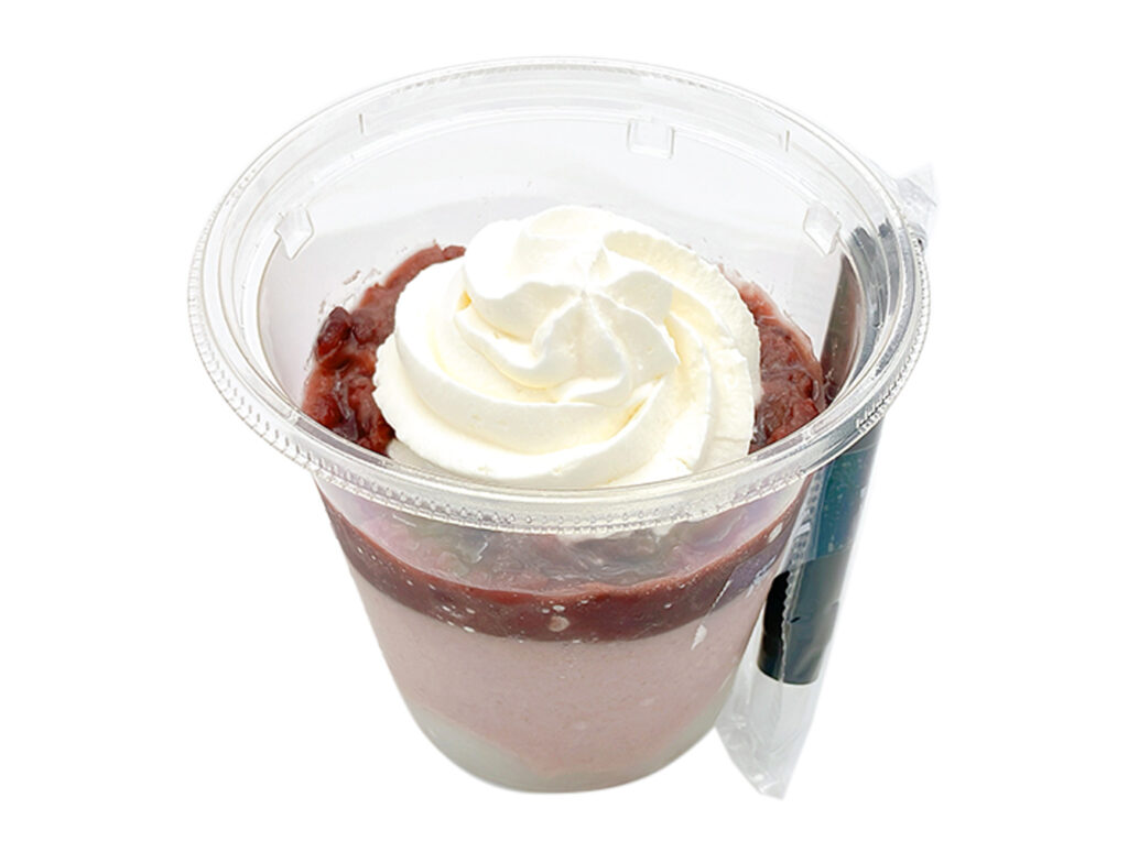 セブンイレブン スガキヤ監修 まぜまぜスイーツ クリームぜんざい