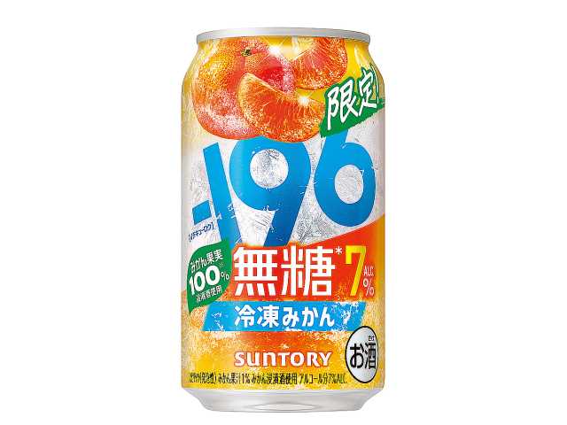 セブンイレブン －１９６無糖 ＜冷凍みかん＞ ３５０ｍｌ