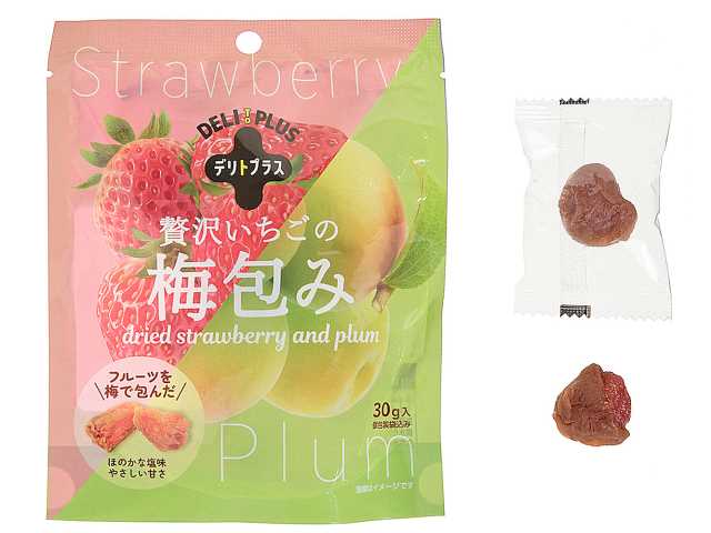 セブンイレブン Ｊ＆Ａ商事 デリトプラス 贅沢いちごの梅包み