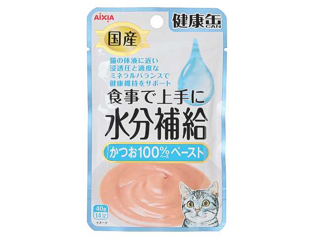 セブンイレブンの健康缶 水分補給 かつおペースト ４０ｇを比較する。税込価格：152円。